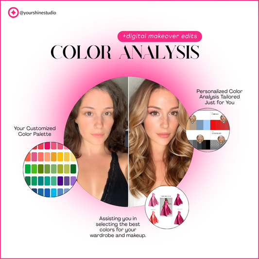 Private Makeover + Color analysis